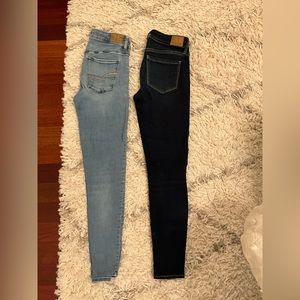 Duo pair of American Eagle jeans